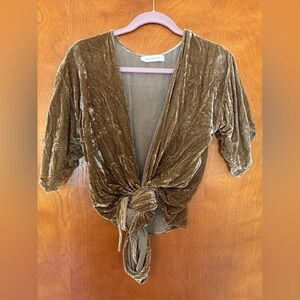 Earthencolor Wrap Top